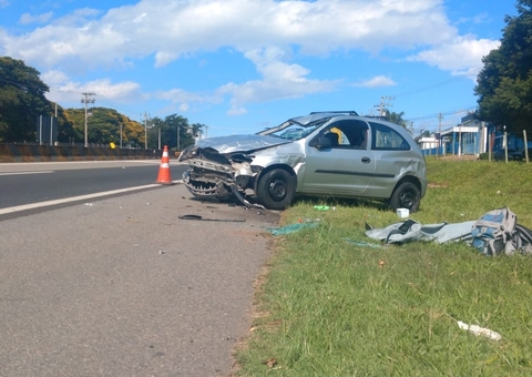 Homem passa mal ao volante e mata idoso atropelado em estrada
