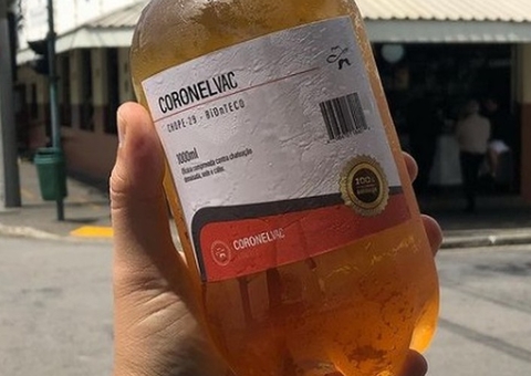 Bar cria bebida inspirado em vacina contra a Covid-19