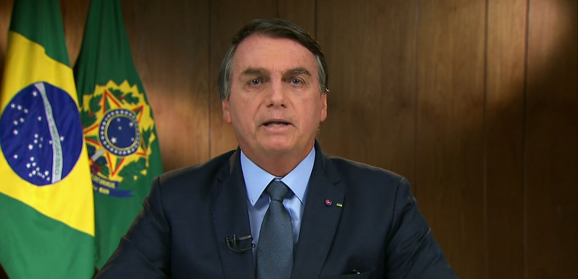 'Somos vítimas de campanha brutal de desinformação', diz Bolsonaro