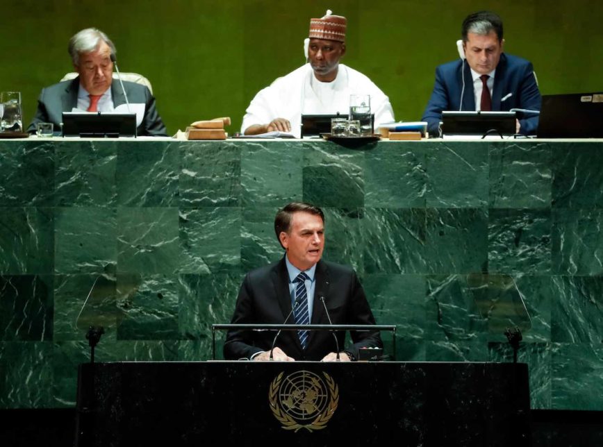 Bolsonaro sanciona crédito de R$ 3 bilhões para pagar dívida com a ONU