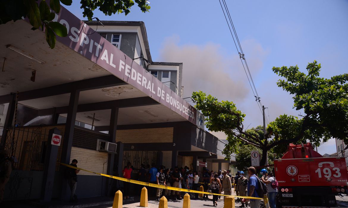 PF retoma depoimentos sobre incêndio no Hospital de Bonsucesso
