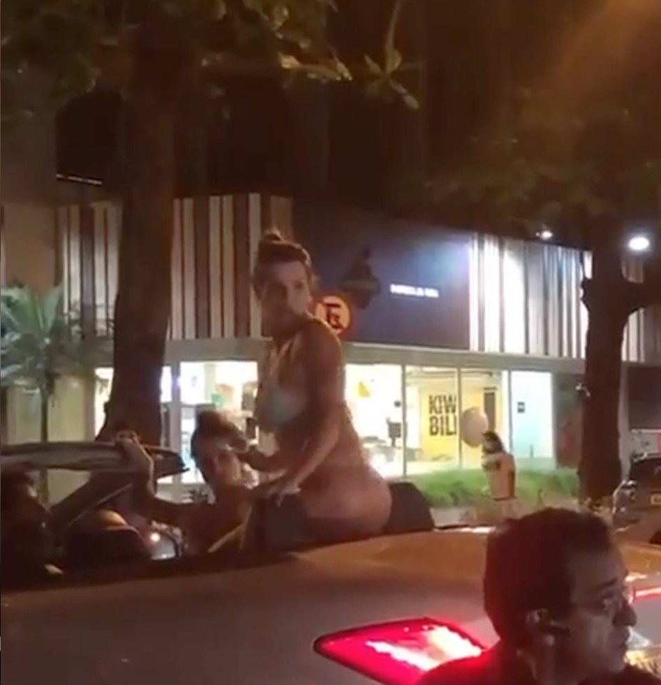 Mulher de biquíni da briga no Leblon diz ter sido xingada: 'tapa bem dado'