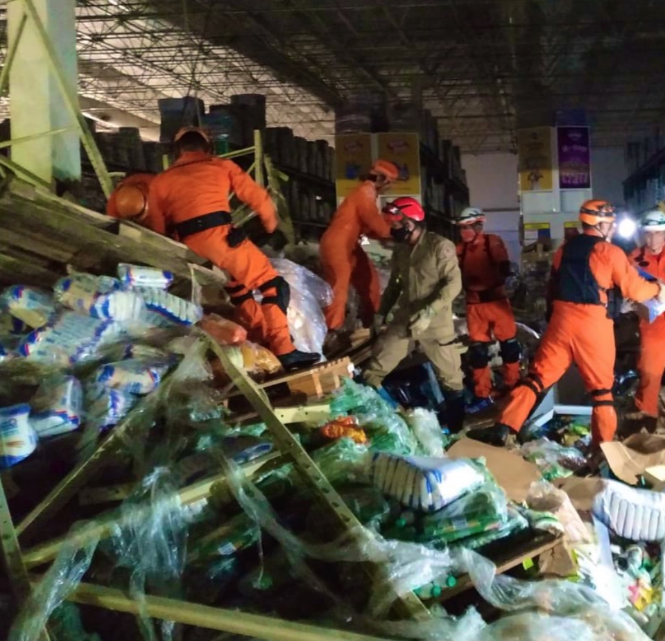 Sobe para 8 número de feridos em queda de prateleiras no Maranhão