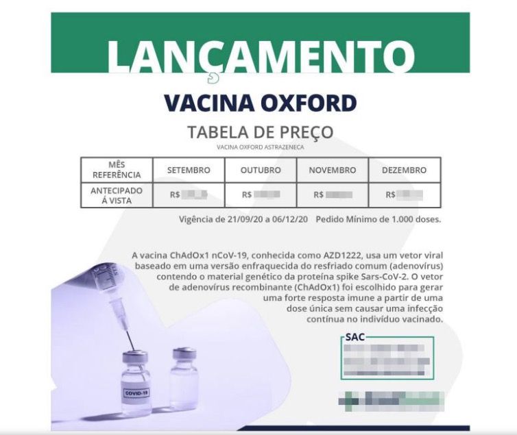 PF descobre empresa que 'vendia' falsa vacina contra coronavírus; confira
