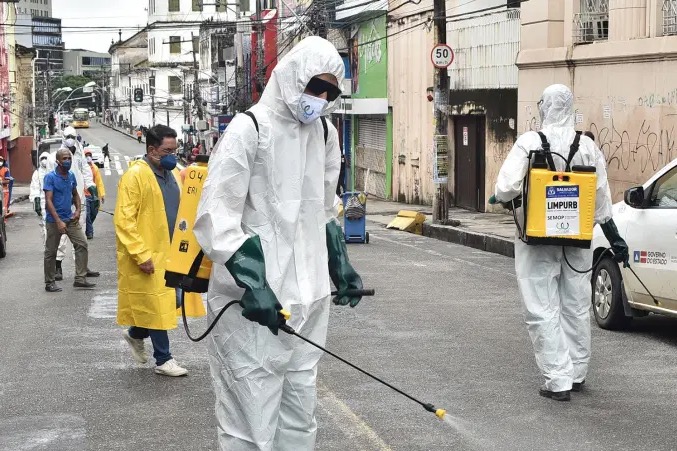 Casos de Covid-19 crescem no Sul e mortes no Norte