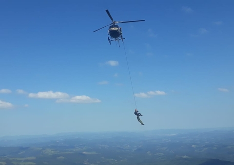 Alpinista morre e outro fica ferido após deslizamento de pedra