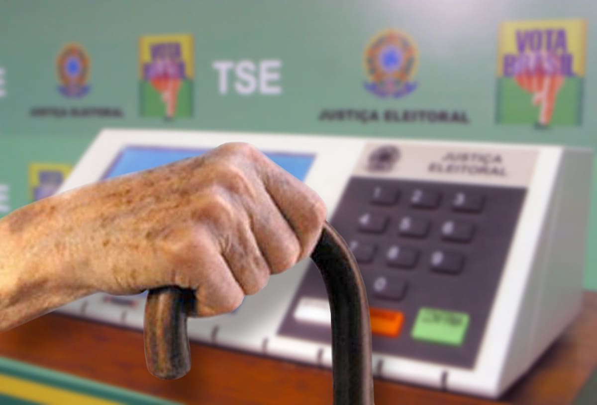 Idosos votam em horário preferencial nas eleições deste domingo, confira