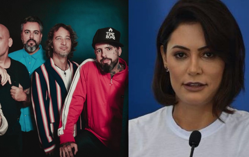 Michelle Bolsonaro presta queixa após Detonautas lançar música 'Micheque'