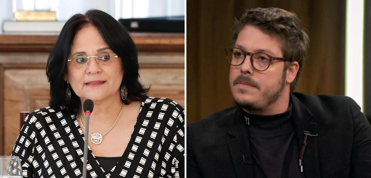 Damares cobra desculpa pública de Fábio Porchat por comentário sobre filhos