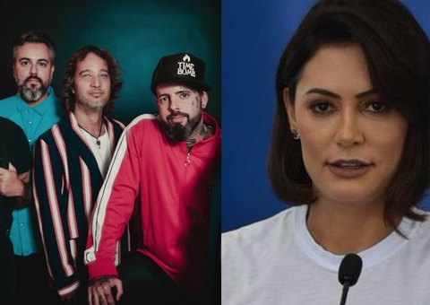Michelle Bolsonaro presta queixa após Detonautas lançar música 'Micheque'