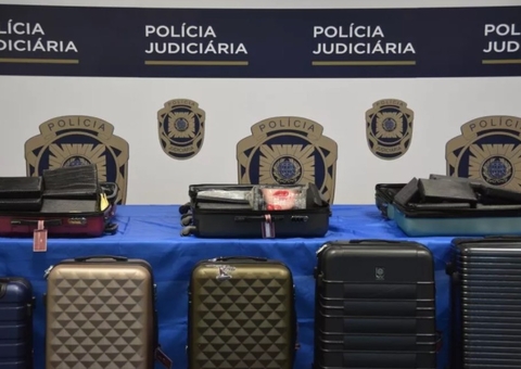 Brasileiros são flagrados com 170 Kg de cocaína em jatinho em Portugal
