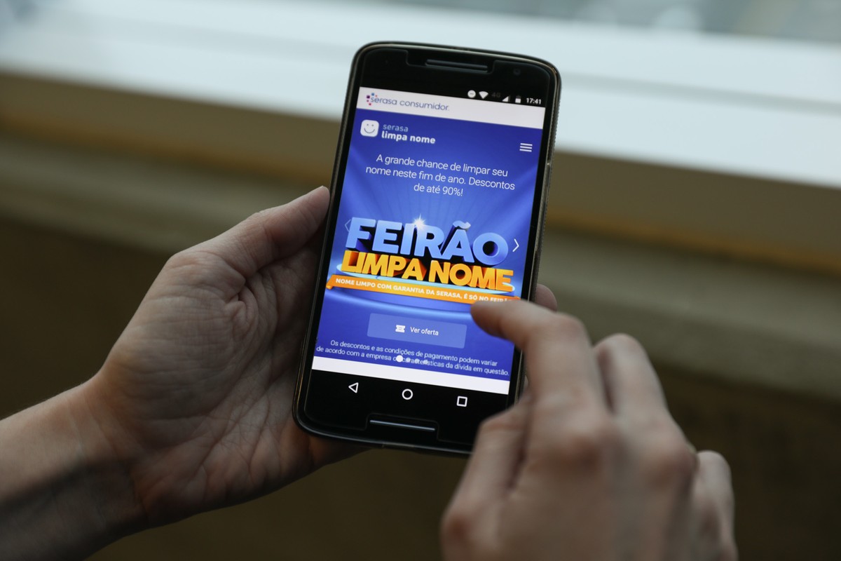 Serasa faz nova campanha de renegociação de dívidas com até 50% de desconto