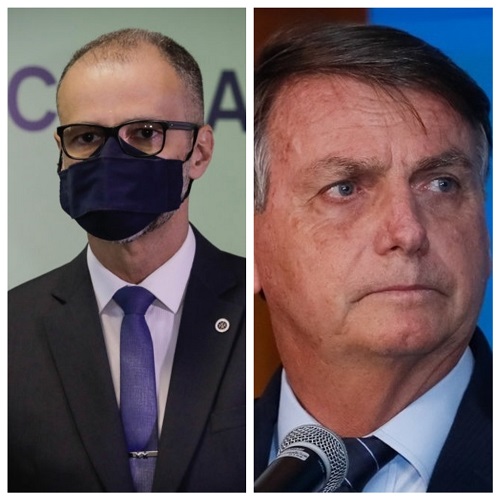 Presidente da Anvisa convida Bolsonaro para tomar vacina contra Covid-19