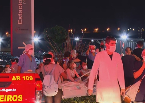 Incêndio causa pânico em hospital e pacientes são retirados às pressas