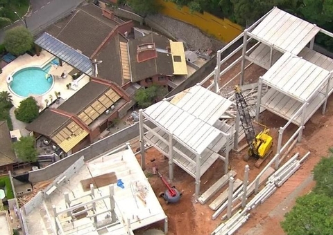 Viga desaba e decepa perna de homem que trabalhava em obra