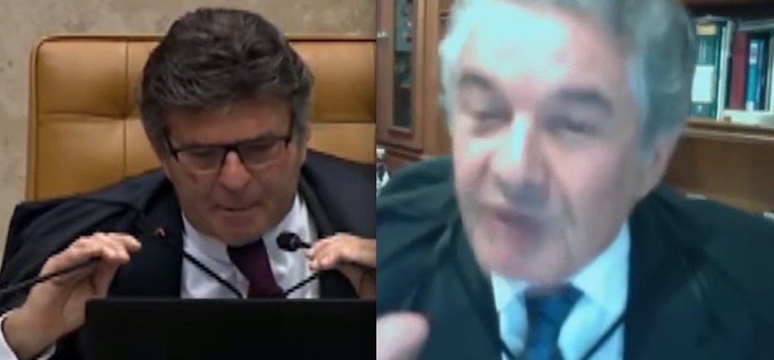 Fux e Marco Aurélio batem boca durante votação sobre André do Rap 