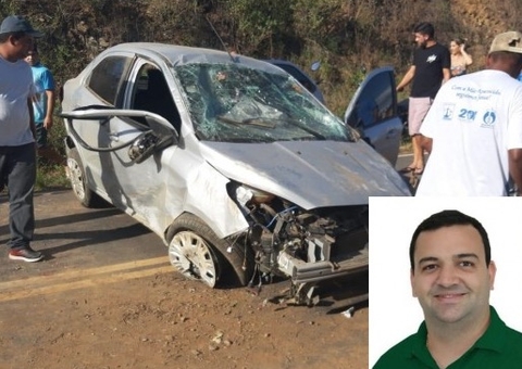 Tragédia: Prefeito morre em grave acidente de carro em rodovia