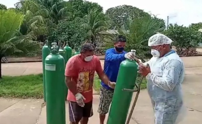 Covid: Seis pessoas da mesma família morrem por falta de oxigênio no Pará