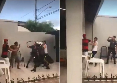 Vídeo: PMs invadem festa e agridem moradores com cassetetes