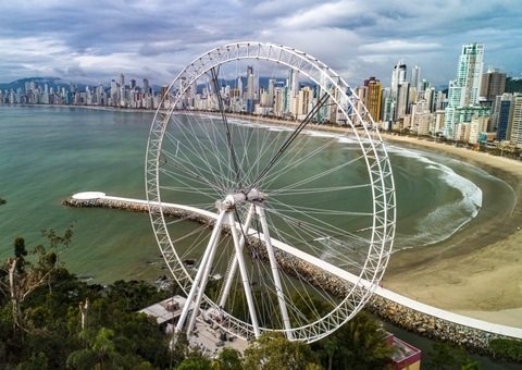 Roda Gigante de Balneário Camboriú deve funcionar em dezembro