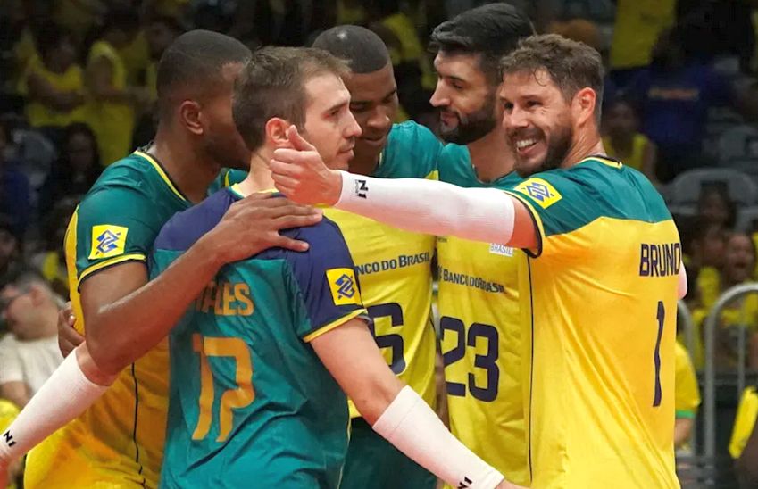 Darlan muda o jogo, Brasil vira e vence República Tcheca no vôlei masculino