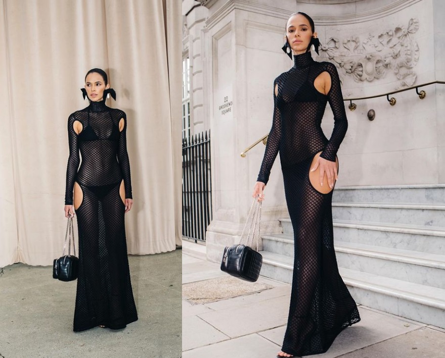 Kanye West encontra Bruna Marquezine em Londres e elogia brasileira