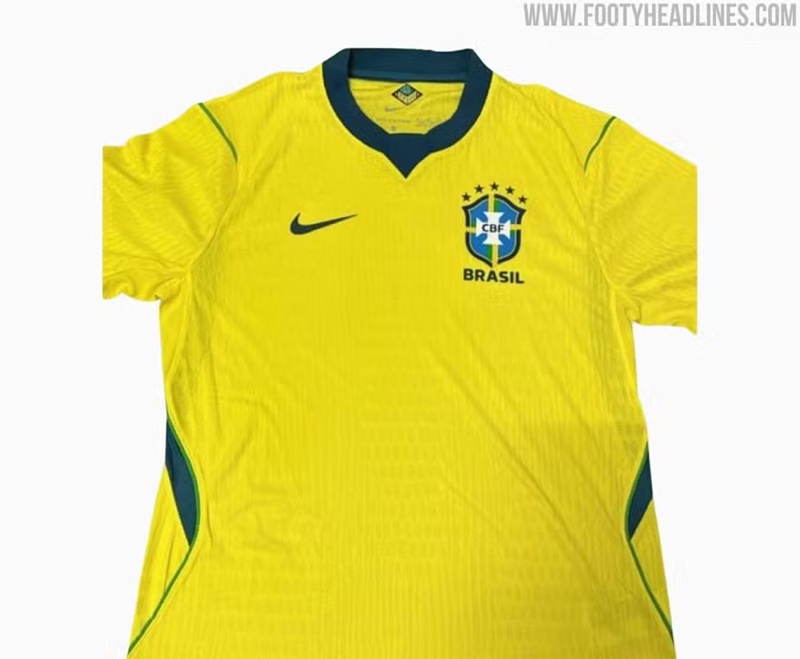 Site vaza foto da nova camisa da seleção brasileira