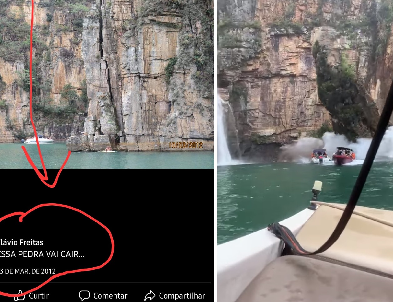 Homem ‘previu’ tragédia do Capitólio em post de 2012: ‘essa pedra vai cair’