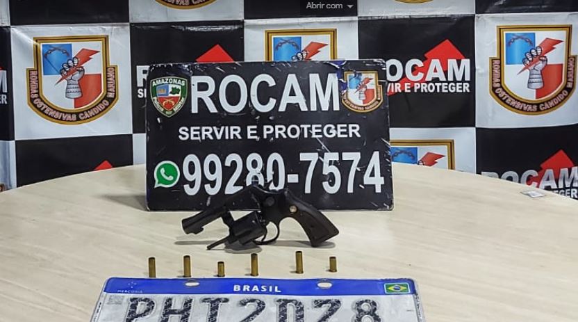 Jovem é preso quando se preparava para cometer crime em Manaus