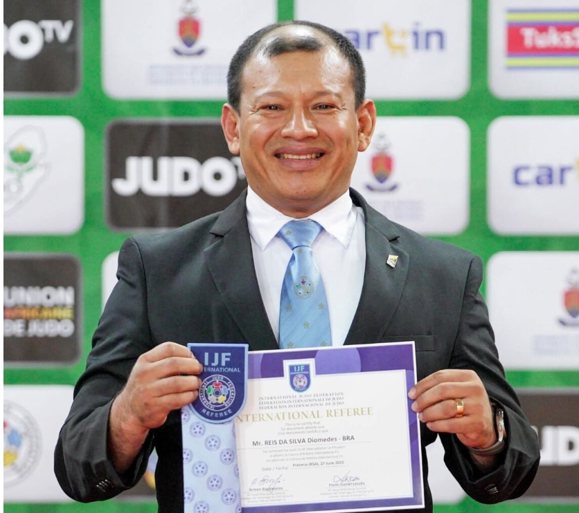 Amazonense conquista a mais alta categoria da arbitragem mundial no judô