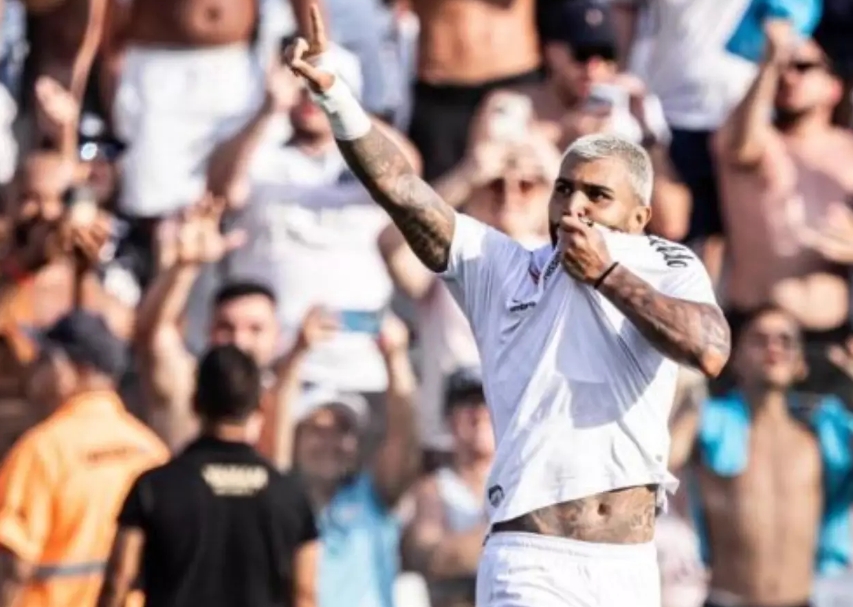 Gabigol marca na reestreia e Santos vira no fim na abertura do Paulistão