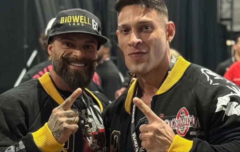 Ramon Dino e rival batem peso e confimam disputa pelo título no Mr. Olympia