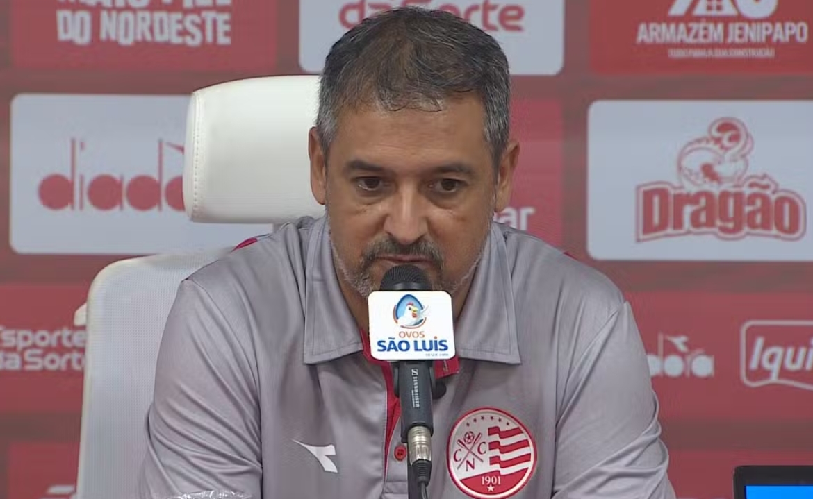 Técnico do Náutico detona CBF por mudanças na Copa do Brasil