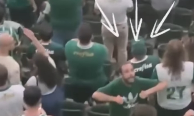 Palmeiras bane torcedor que fez gesto racista em jogo contra Cerro Porteño