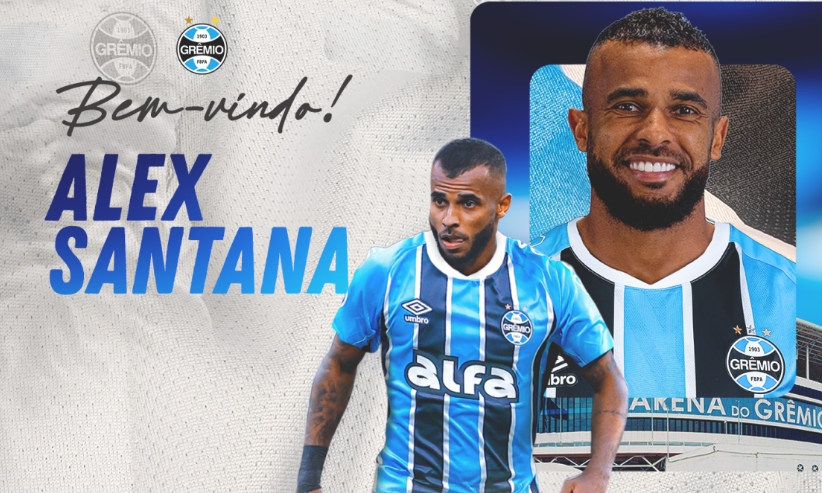 Grêmio anuncia contratação de Alex Santana, do Corinthians