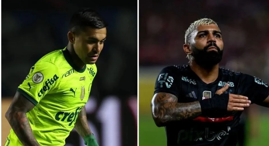 Troca Dudu x Gabigol gera guerra de versões em Palmeiras e Flamengo