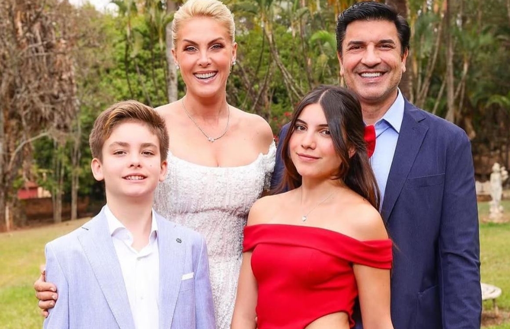 Ana Hickmann diz que pai é quem cuida em homenagem a Edu Guedes