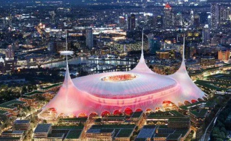 Manchester United revela imagens de novo estádio para 100 mil pessoas