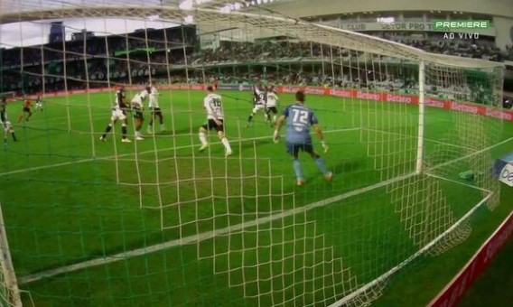 Ponte Preta marca no fim e arranca empate com o Coritiba no Couto Pereira