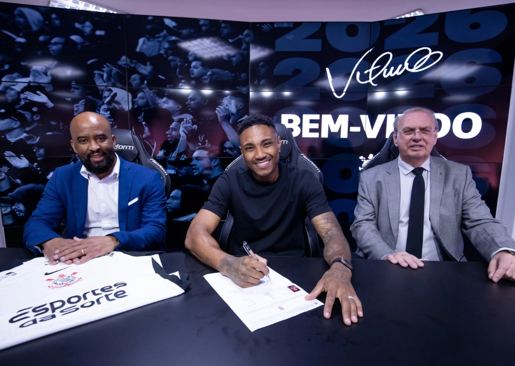 Corinthians anuncia contratação de Vitinho; veja detalhes