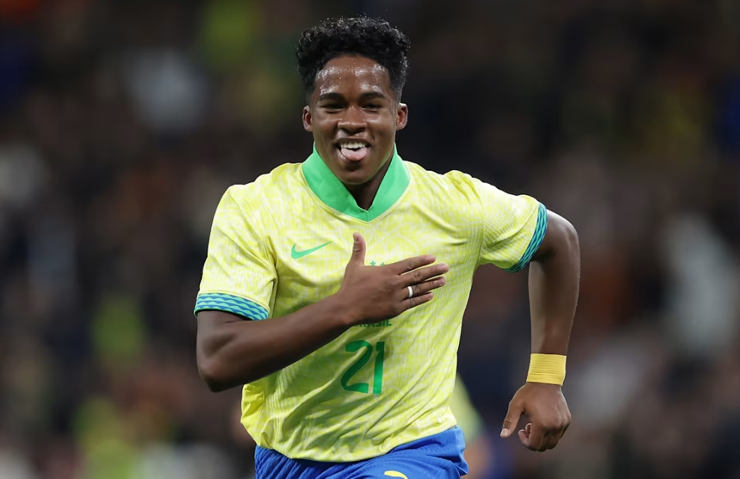 Endrick entra no top 10 de melhores jovens do futebol; veja lista