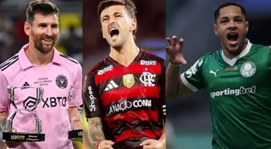 Messi, Arrascaeta e Vitor Roque brigam pelo troféu Rei da América; veja