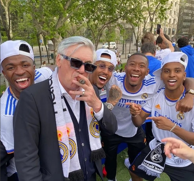 Veja lista de todos brasileiros que Ancelotti já treinou