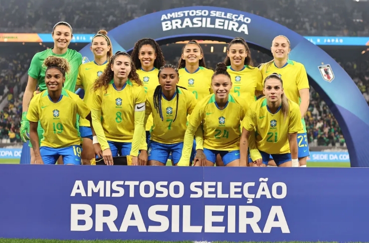 Seleção Brasileira Feminina sobe quatro posições no ranking da Fifa