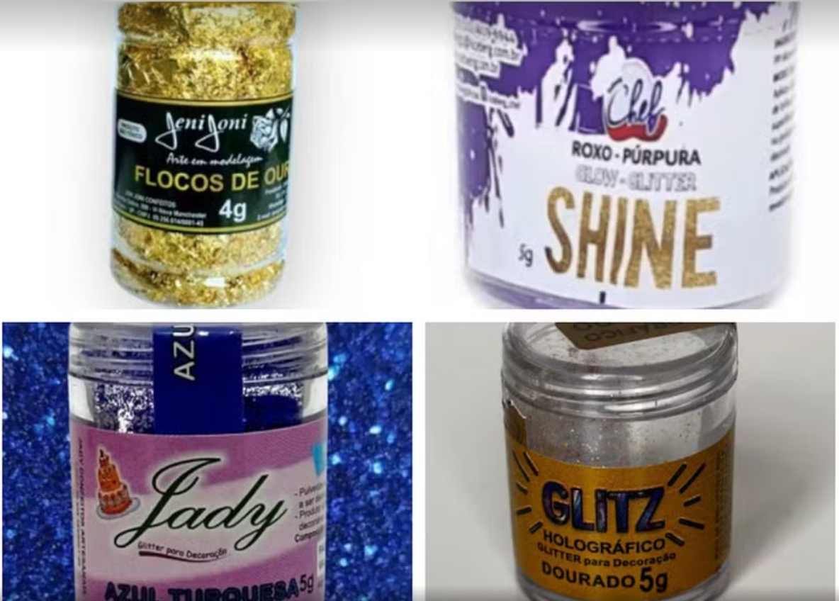 Anvisa proíbe venda de glitters e pós decorativos para bolos; confira lista