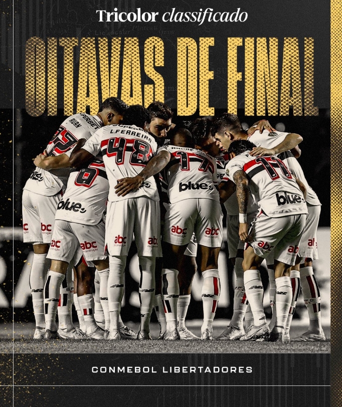 São Paulo empata com Libertad e vai às oitavas da Libertadores