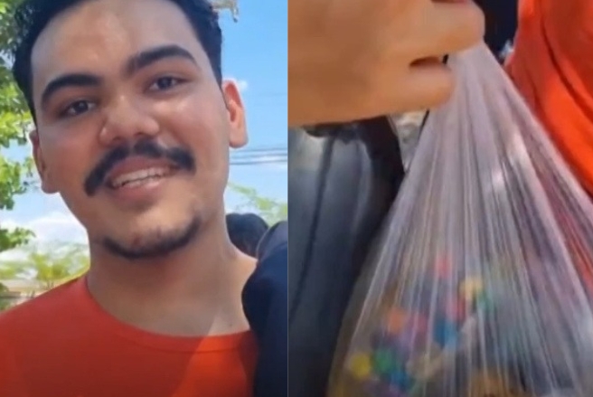 Aluno leva mais de seis lanches para 2º dia do Enem no Piauí: "Me relaxa"