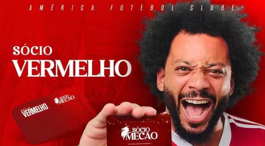 Livre no mercado, Marcelo estrela campanha de clube do nordeste