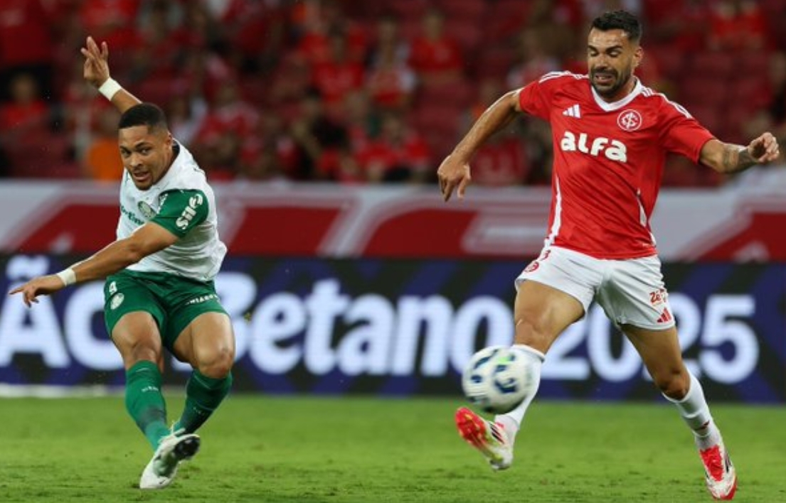 Palmeiras vence no Beira-Rio e encerra invencibilidade do Inter