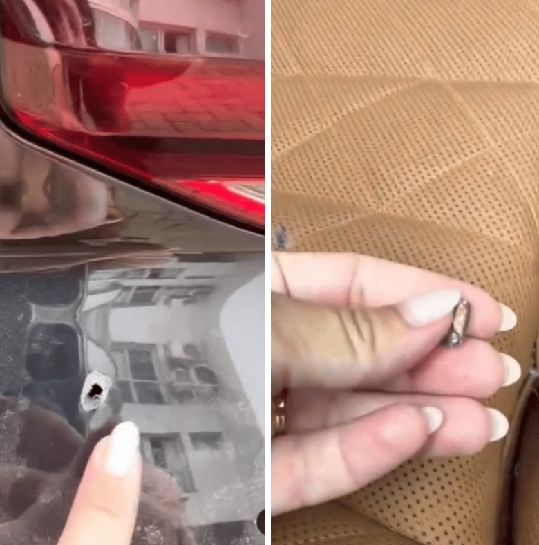 Carro da família do zagueiro Luan é alvejado no Rio